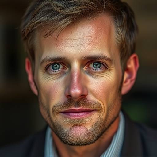 Portrait of Ben Carter, looking knowledgeable and calm.