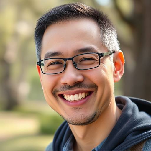 Portrait of David Lee, looking approachable and enthusiastic.